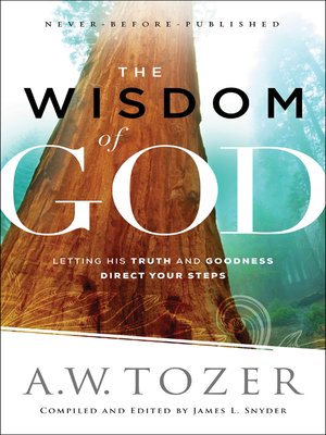cover image of The Wisdom of God